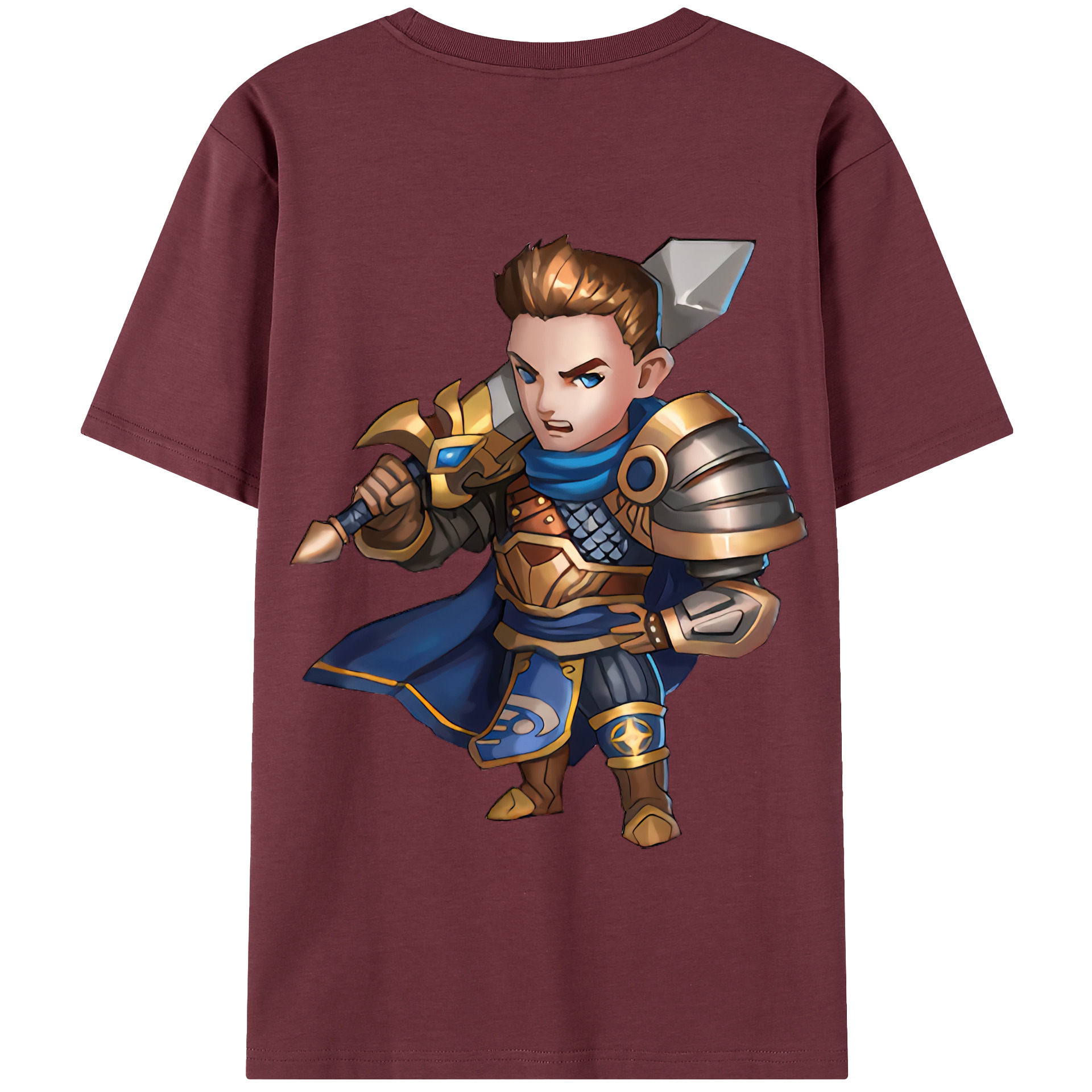 リーグ・オブ・レジェンド League of Legends LOL 綿100％半袖Tシャツ（背面プリント）